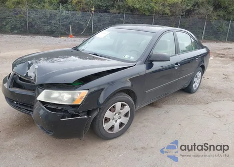 2008 Hyundai Sonata Gls V6 from USA, damaged, VIN 5NPET46F78H343399